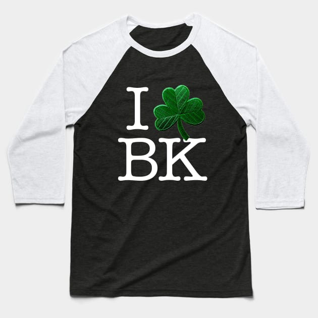 I Shamrock Brooklyn Baseball T-Shirt by Pop Fan Shop